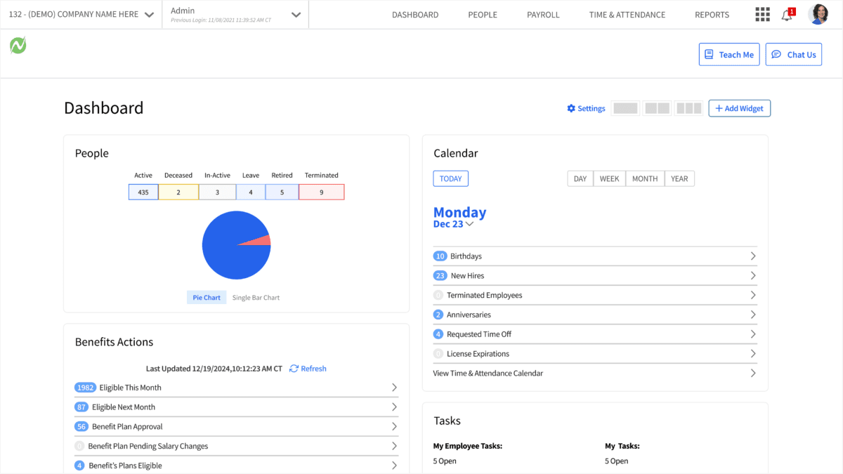 Admin Dashboard