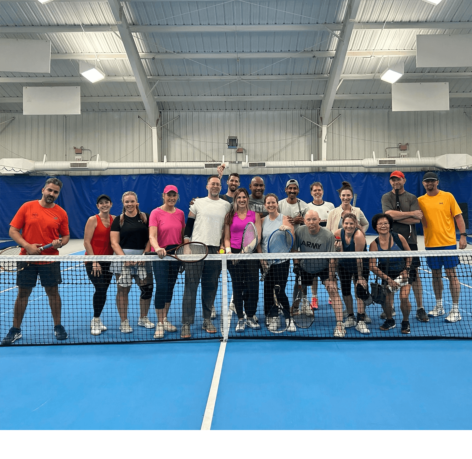 Little Rock Athletic Club pickleball facility showcasing multi-amenity fitness programming and member engagement