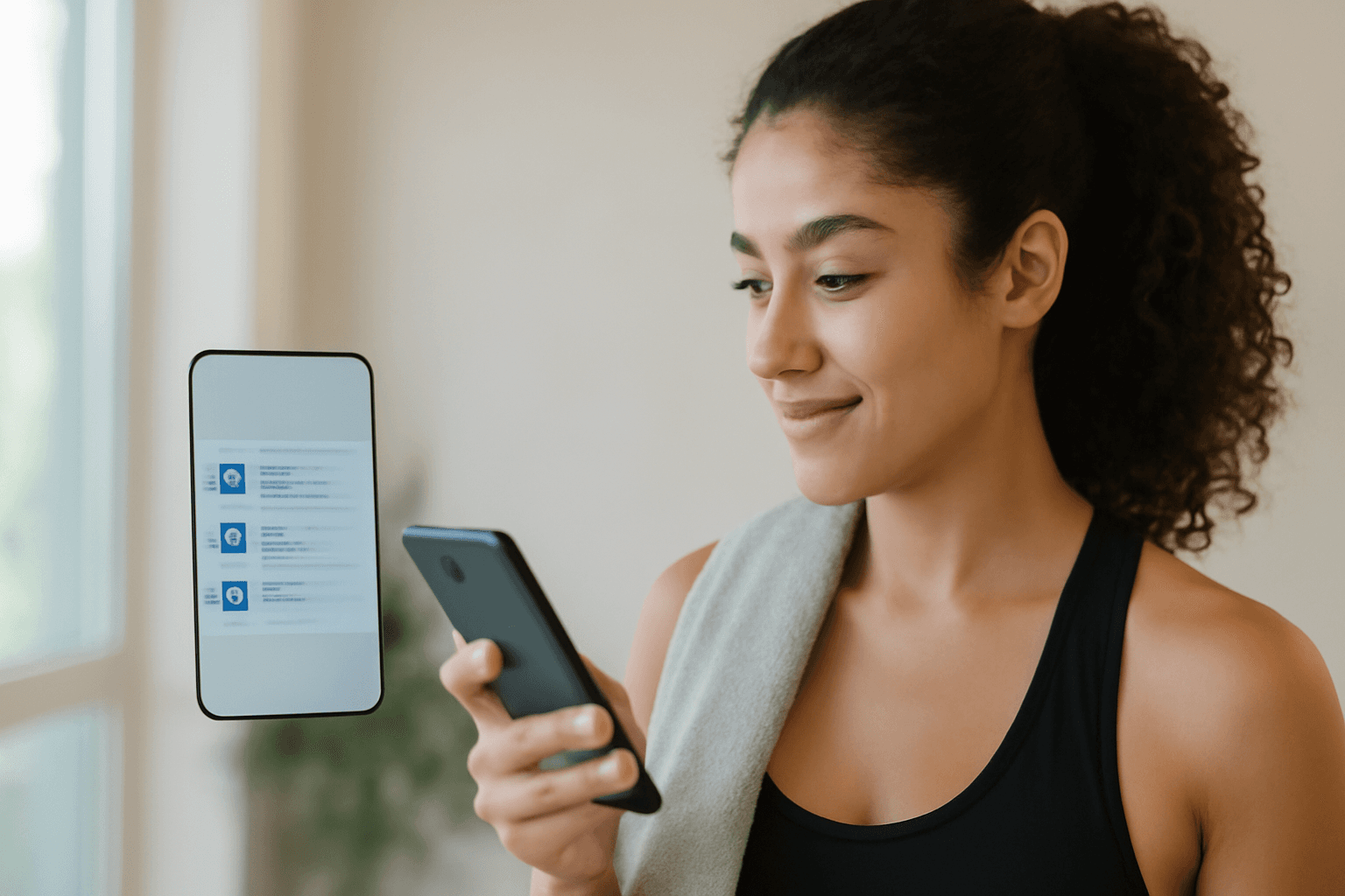 Health Club App Push Notifications Engaging Members