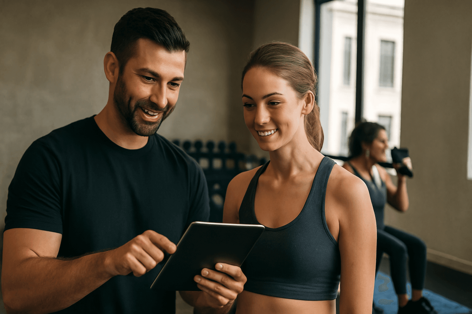 Data and statistics for gym members