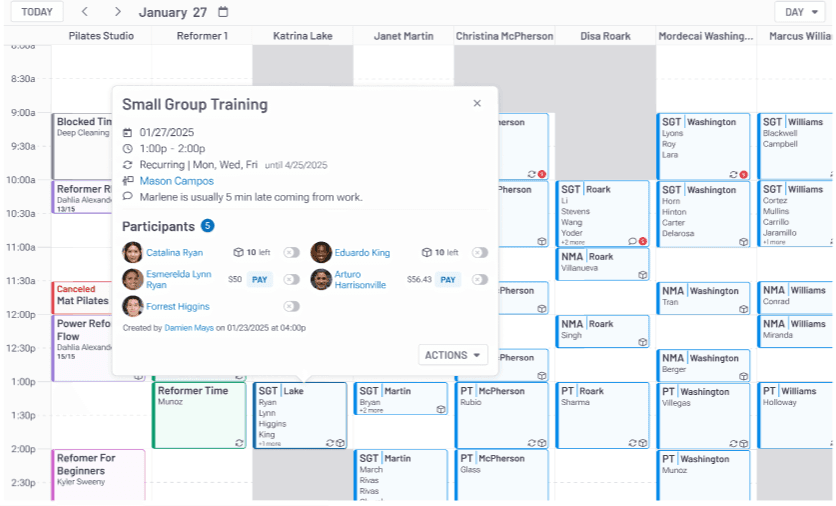 One calendar, total control