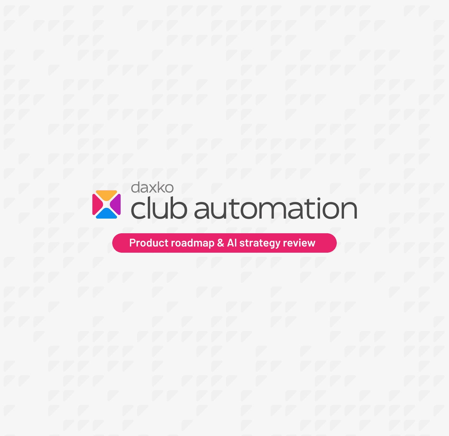 Club Automation 2026 product roadmap and AI strategy for fitness club operations