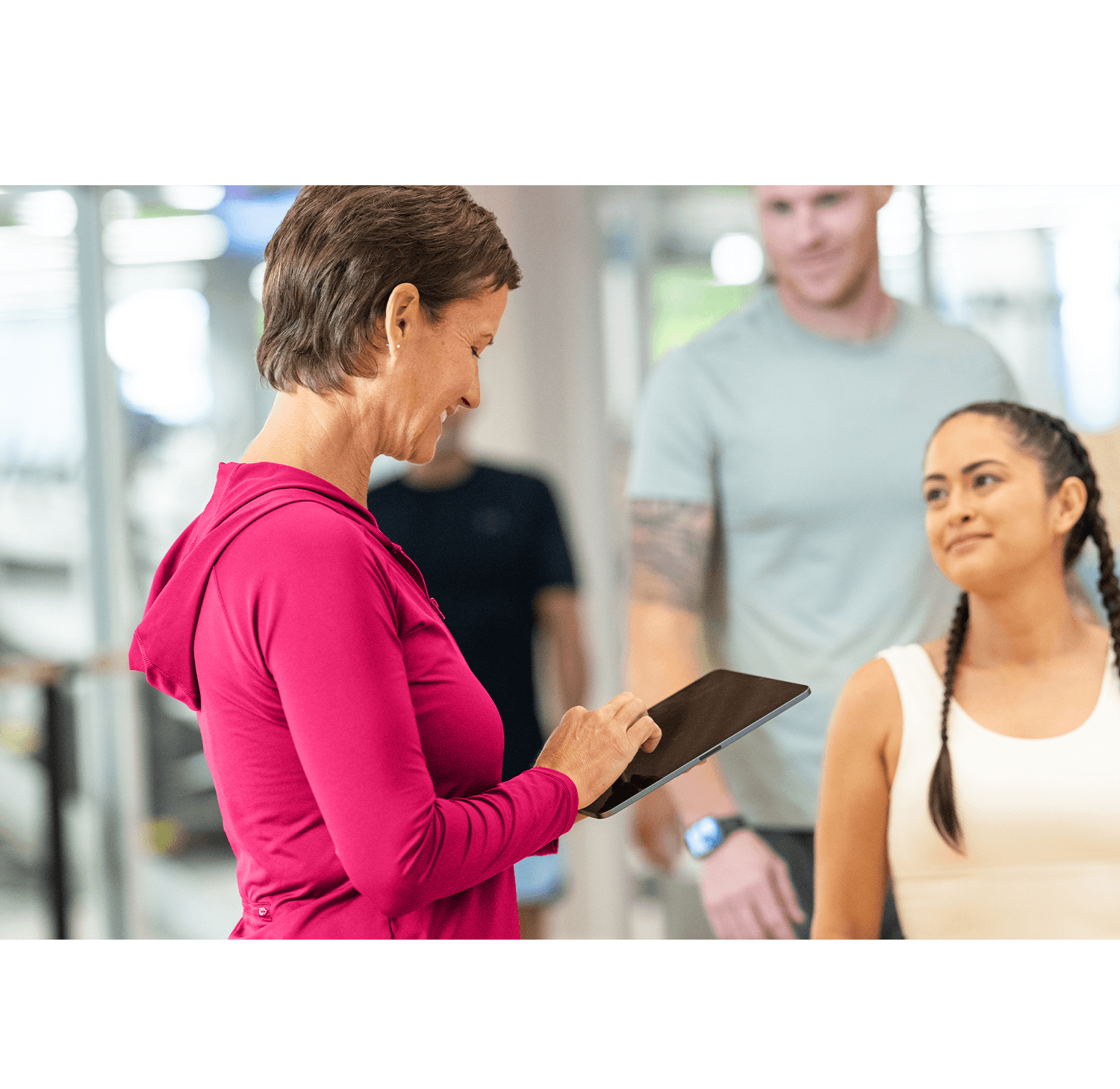 Dashboard showing recovery zone revenue and KPI tracking for fitness clubs